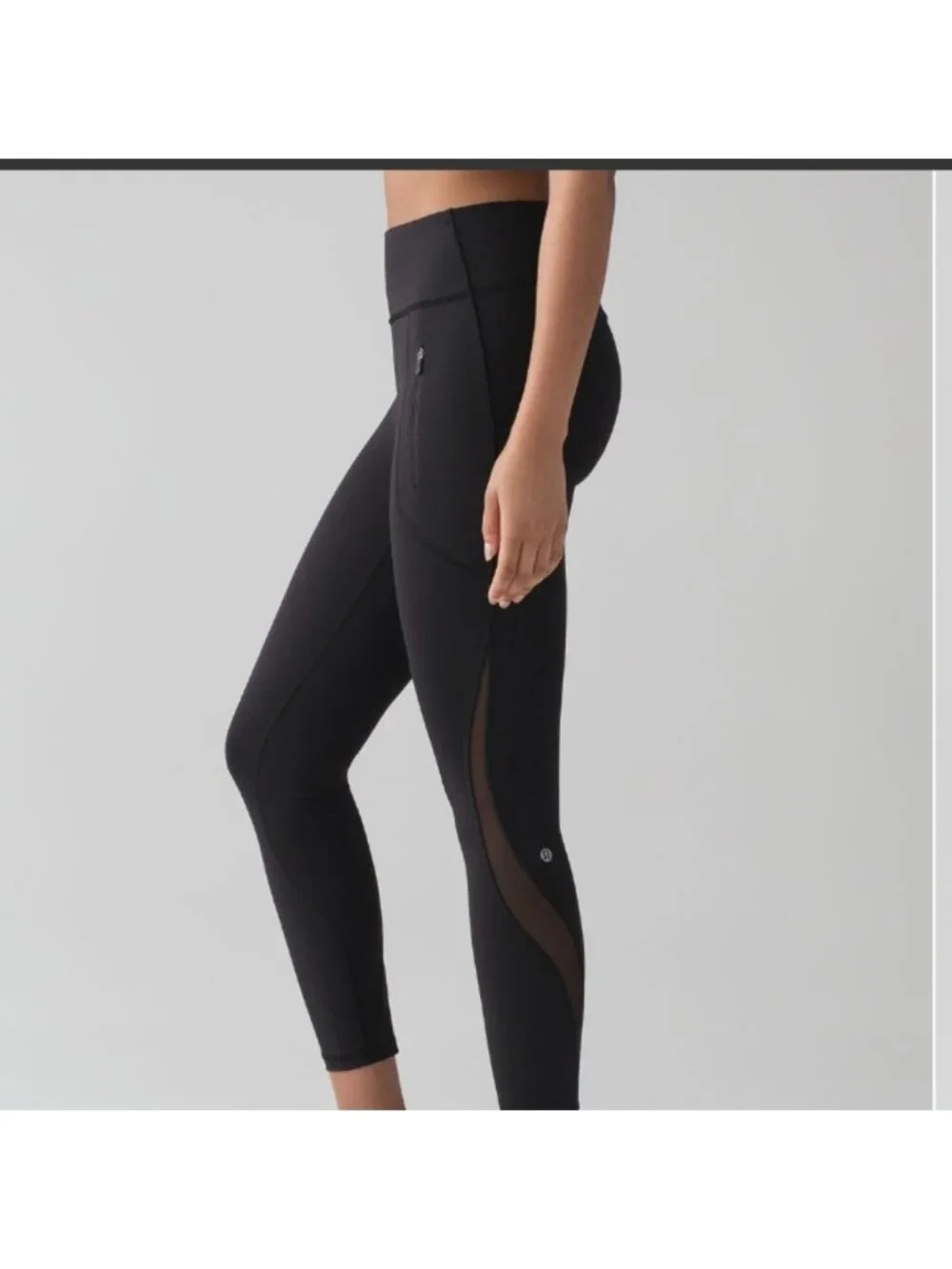 Lululemon Invigorate 7/8 Tight Black